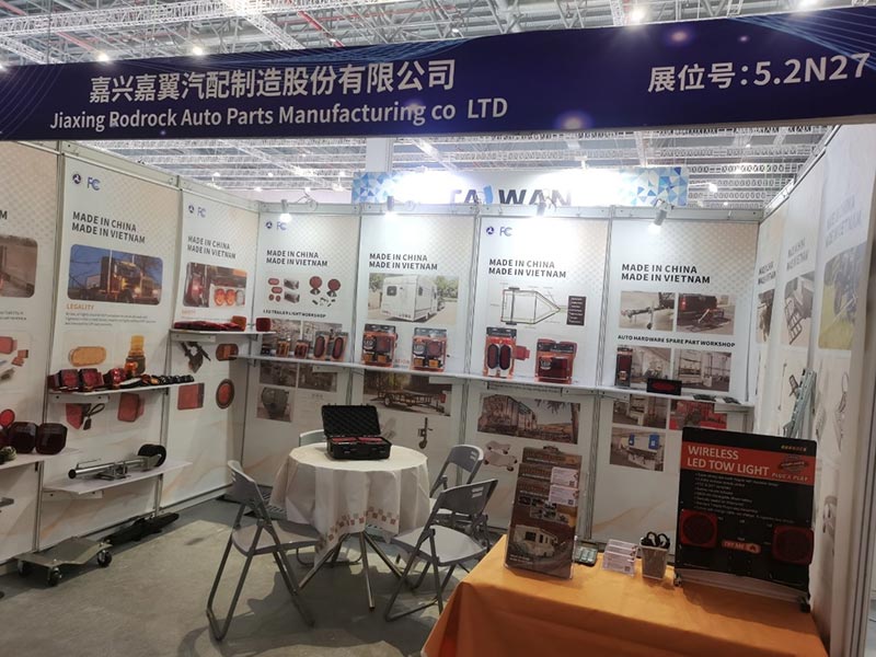 A Rodrock speciális utánfutók utángyártott megoldásokat mutat be az Automechanika Shanghai kiállításon