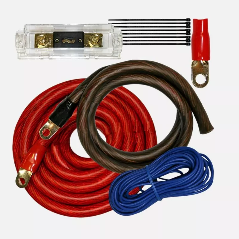 Car Audio tápkábel készlet